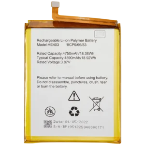 Replacement Battery For Cricket Dream 5G (HE403)