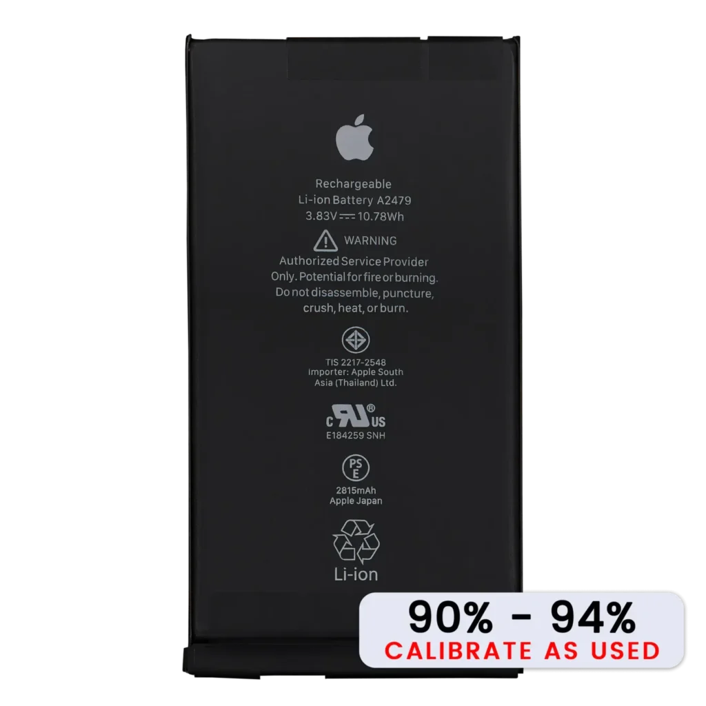 Replacement Battery for iPhone 12 / 12 Pro (Used OEM Pull: Grade C / SOH 90% to 94%)