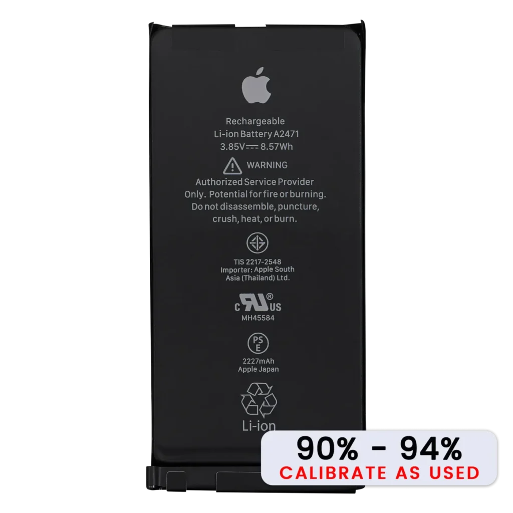 Replacement Battery for iPhone 12 Mini (Used OEM Pull: Grade C / SOH 90% to 94%)