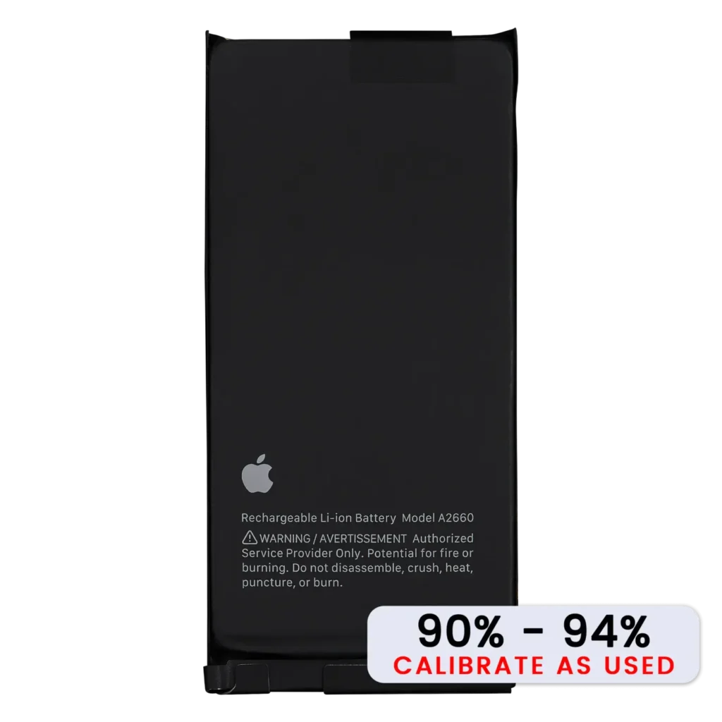 Replacement Battery for iPhone 13 Mini (Used OEM Pull: Grade C / SOH 90% to 94%)