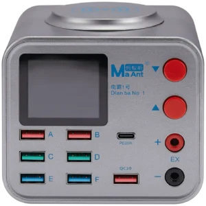 Dianba No.1 22W 8-Port Charger with Wireless Charger and Power Supply Built In (North American) (MaAnt)