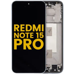 OLED Assembly With Frame For Xiaomi Redmi Note 15 Pro 5G (Refurbished) (Glacier Blue)