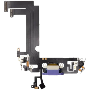 Charging Port Flex Cable For iPhone 12 Mini (Aftermarket Plus) (Purple)
