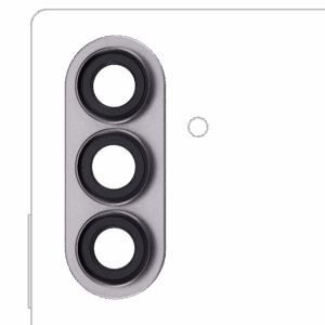 Back Camera Lens With Bezel Ring For Samsung Galaxy Z Fold 7 (F966) (Silver Shadow)