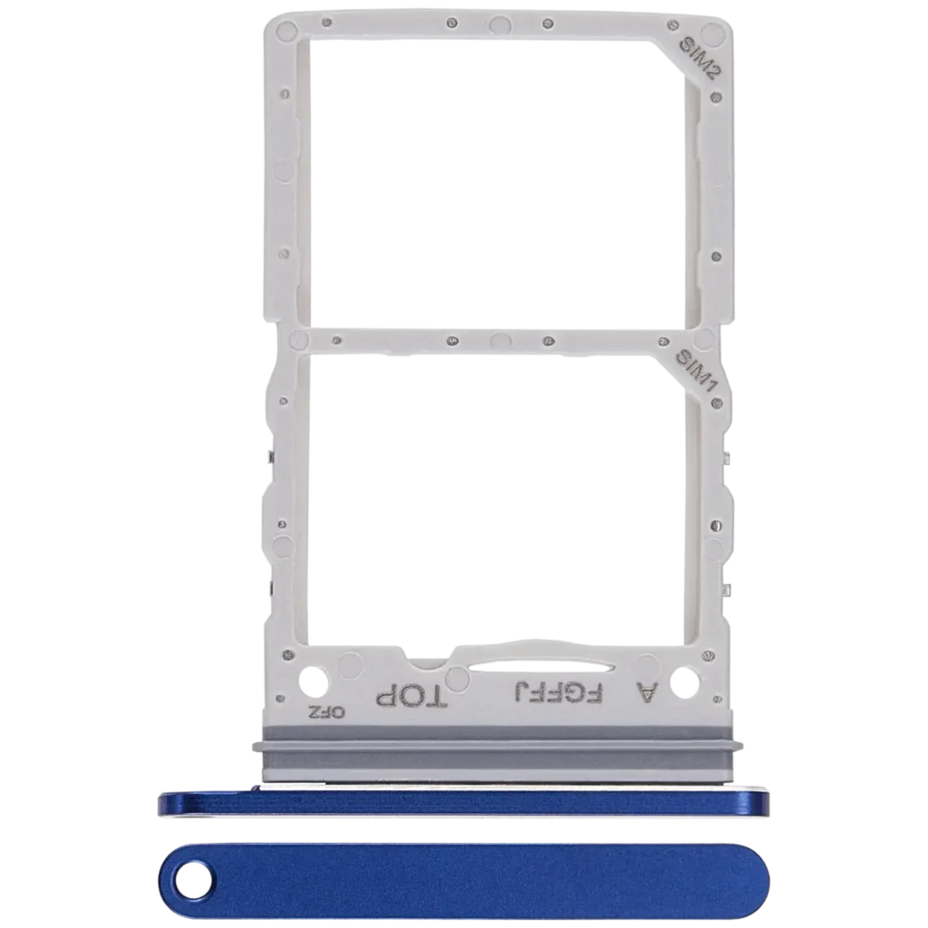 Dual Sim Card Tray For Samsung Galaxy Z Flip 7 5G (Blue Shadow)