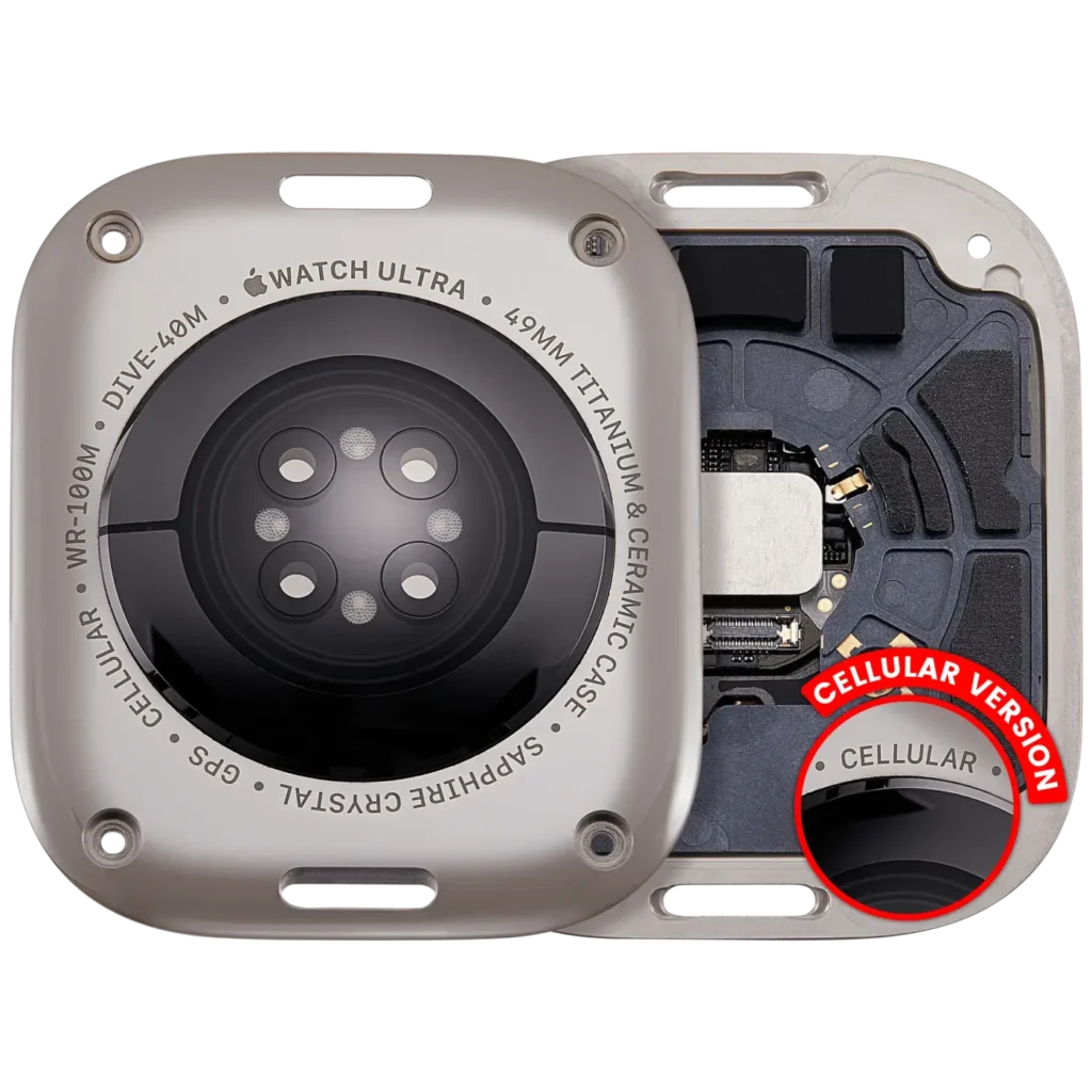Back Cover Assembly For Watch Series Ultra (3rd Gen) (49MM) (LET Version) (Natural)