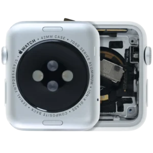 Housing Assembly Compatible For Watch Series 1 (42MM) (Used OEM Pull: Grade A) (Cellular Version) (Aluminum / Silver)