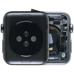 Housing Assembly Compatible For Watch Series 1 (42MM) (Used OEM Pull: Grade A) (Cellular Version) (Aluminum / Space Black)