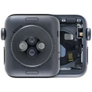 Housing Assembly Compatible For Watch Series 2 (38MM) (Used OEM Pull: Grade A) (Cellular Version) (Aluminum / Space Black)
