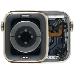Housing Assembly Compatible For Watch Series 6 (40MM) (Used OEM Pull: Grade A) (Stainless / Gold)