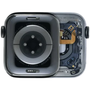 Housing Assembly Compatible For Watch Series 6 (40MM) (Used OEM Pull: Grade A) (Stainless / Space Black)