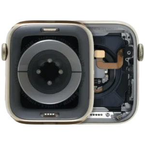 Housing Assembly Compatible For Watch Series 6 (44MM) (Used OEM Pull: Grade A) (Stainless / Gold)