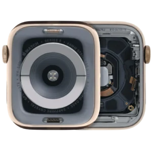 Housing Assembly Compatible For Watch Series 5 (44MM) (Used OEM Pull: Grade A) (Stainless / Gold)