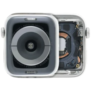 Housing Assembly Compatible For Watch Series 5 (44MM) (Used OEM Pull: Grade A) (Stainless / Silver)