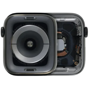 Housing Assembly Compatible For Watch Series 5 (44MM) (Used OEM Pull: Grade A) (Stainless / Space Black)