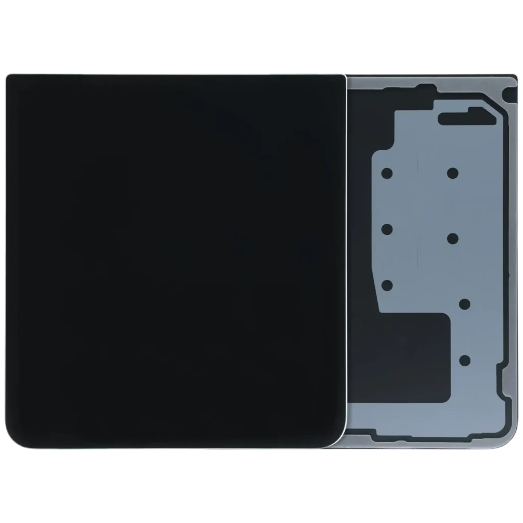 Bottom Back Cover Glass For Samsung Galaxy Z Flip 7 5G (Service Pack) (Jet Black)