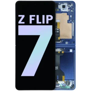 Inner OLED Assembly With Frame For Samsung Galaxy Z Flip 7 5G (US & International) (Service Pack) (Blue Shadow)