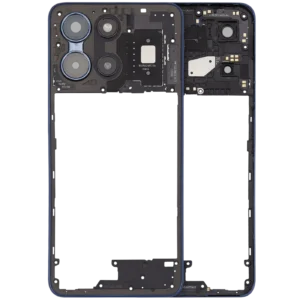 Mid-Frame Housing For Motorola Moto G 5G (XT2513 / 2025) (Premium) (Sapphire Blue)