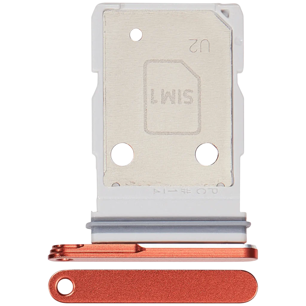 Dual Sim Card Tray For Samsung Galaxy S26 (S942) (Red)