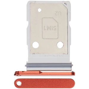 Dual Sim Card Tray For Samsung Galaxy S26 (S942) (Red)