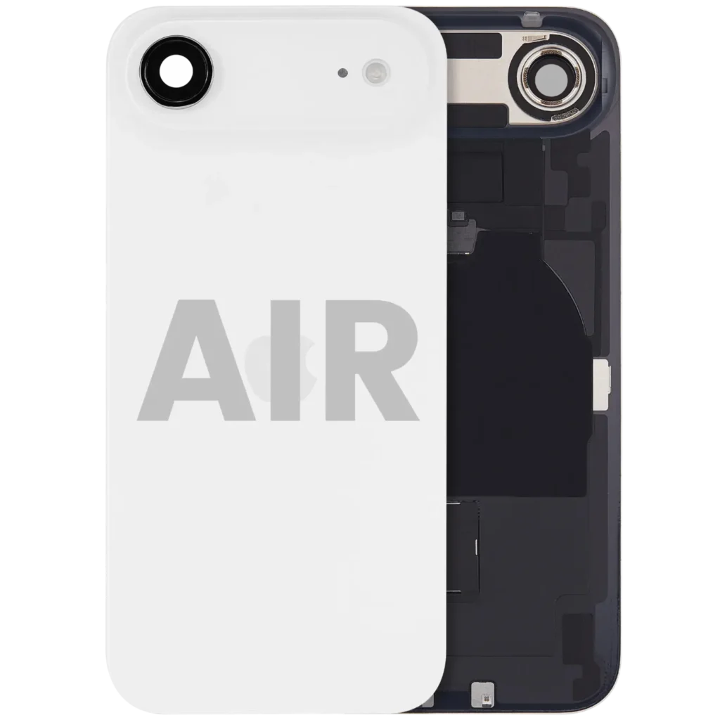 Back Glass w/ MagSafe Magnet & NFC & Flashlight Flex For iPhone Air (Used OEM Pull: Grade A) (Cloud White)