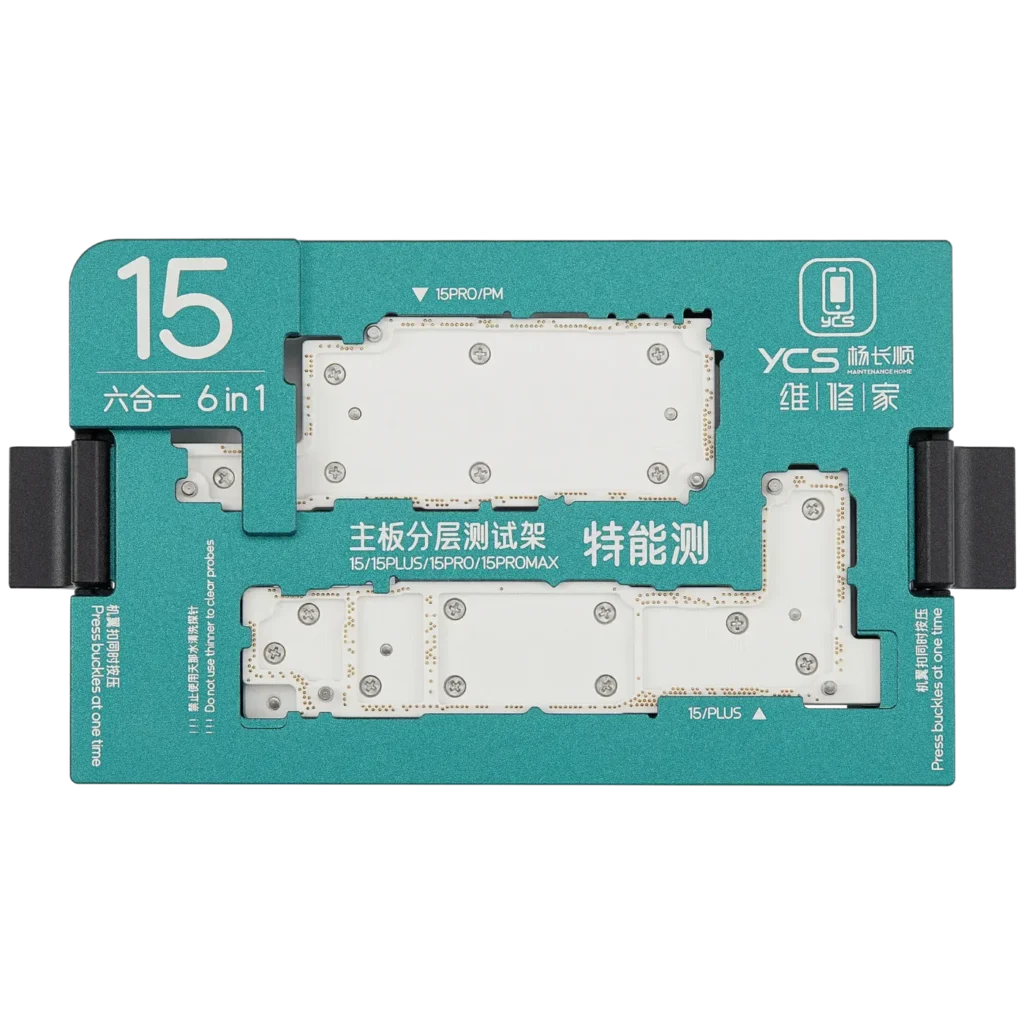 iSocket Motherboard Platform Tester For iPhone 15 / 15 Plus / 15 Pro / 15 Pro Max (6 in 1) (No US Version Pin Plate For 15 Pro / 15 Pro Max) (YCS)