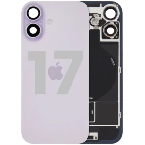 Back Glass w/ MagSafe Magnet & NFC & Flashlight Flex For iPhone 17 (Used OEM Pull: Grade B) (Lavender)