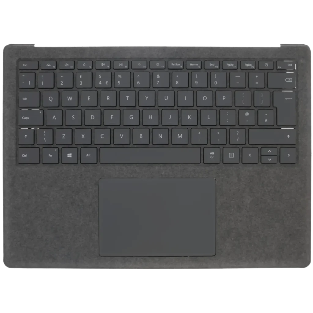 Top Case with Keyboard (EU Keyboard) For Microsoft Surface Laptop 4 13.5" (1950 / 1951 / 1958 / 1959) (Space Gray)