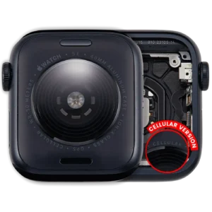 Housing Assembly For Watch Series SE 3rd (40MM) (Used OEM Pull: Grade A) (Cellular Version) (Aluminum / Midnight)