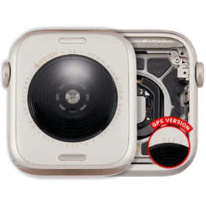 Housing Assembly For Watch Series SE 3rd (44MM) (Used OEM Pull: Grade A) (GPS Version) (Aluminum / Starlight)