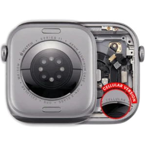 Housing Assembly For Watch Series 11 (46MM) (Used OEM Pull: Grade A) (Cellular Version) (Aluminum / Space Gray )