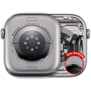 Housing Assembly For Watch Series 11 (46MM) (Used OEM Pull: Grade A) (GPS Version) (Aluminum / Space Gray )