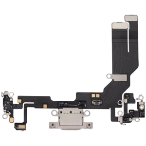 Charging Port Flex Cable For iPhone 16e / 17e (Premium) (Soft Pink)