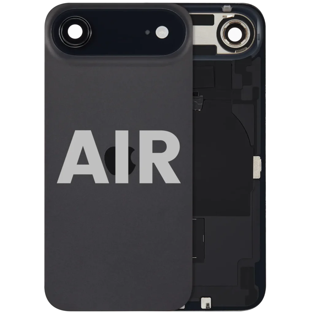 Back Glass w/ MagSafe Magnet & NFC & Flashlight Flex For iPhone Air (Used OEM Pull: Grade A) (Space Black)