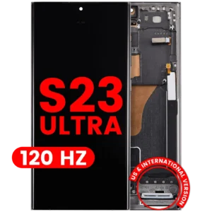 OLED Assembly With Frame For Samsung Galaxy S23 Ultra (US & International) (Aftermarket Plus) (120Hz) (Green)