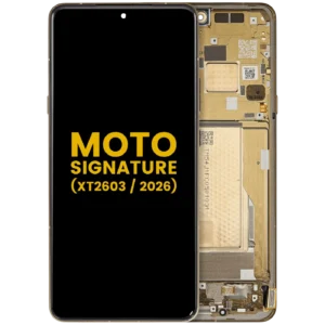 OLED Assembly With Frame For Motorola Moto Signature (XT2603/ 2026) (Refurbished) (Martini Olive)