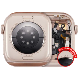 Housing Assembly For Watch Series 10 (42MM) (LTE Version) (Titanium / Gold)