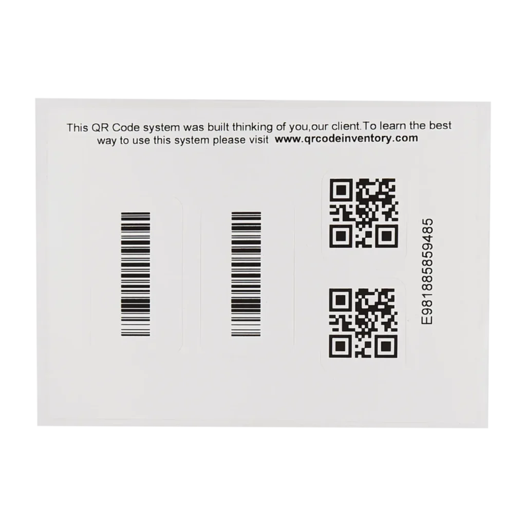 Unique Serialized Stickers For LCD and Components (100 Pack)
