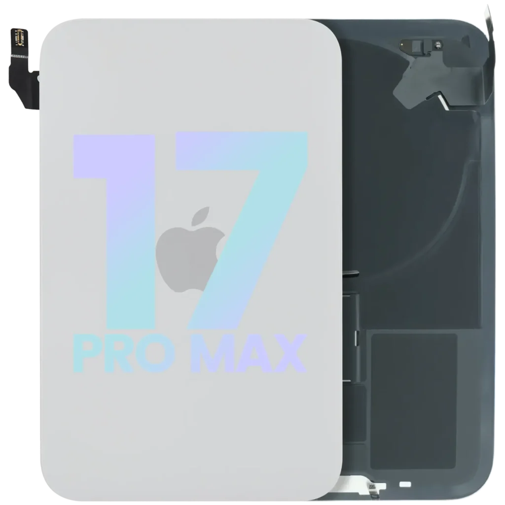 Back Glass w/ MagSafe Magnet & NFC For iPhone 17 Pro Max (Service Pack) (Silver)