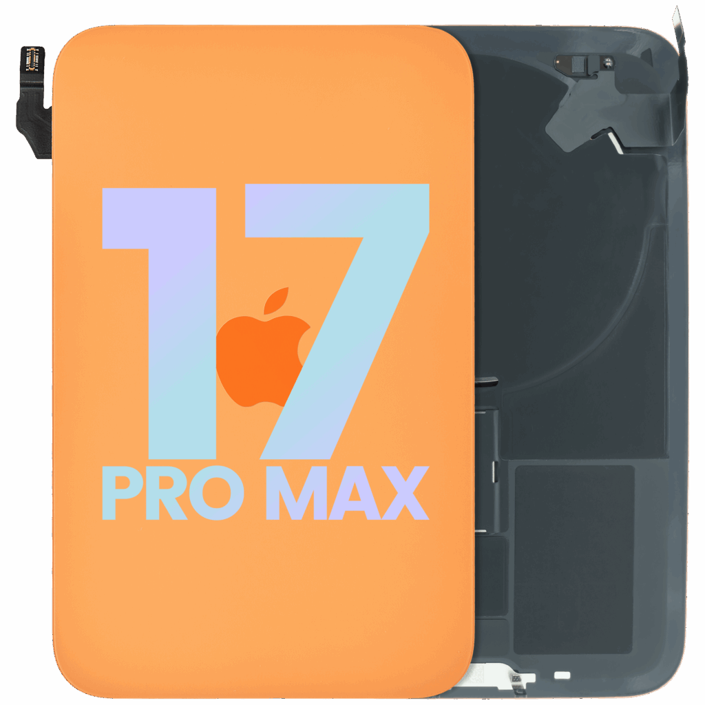 Back Glass w/ MagSafe Magnet & NFC For iPhone 17 Pro Max (Service Pack) (Cosmic Orange)