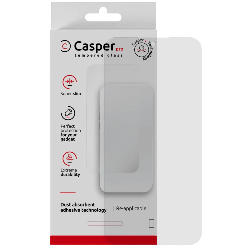 Casper Pro Tempered Glass For Samsung Galaxy A57 5G (Retail Pack) (Clear)