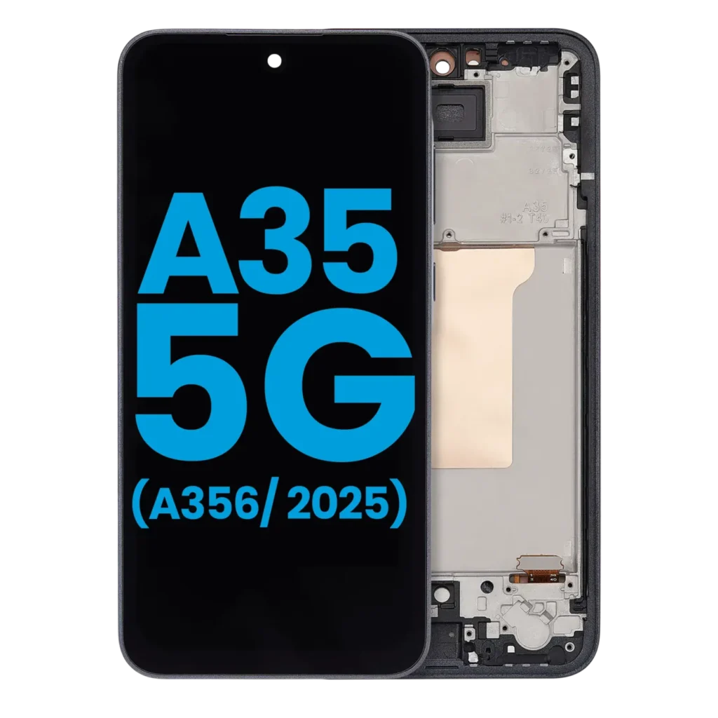 LCD Assembly With Frame For Samsung Galaxy A35 5G (A356/ 2025)(6.58" ) (US Version) (Aftermarket : incell )(Navy)