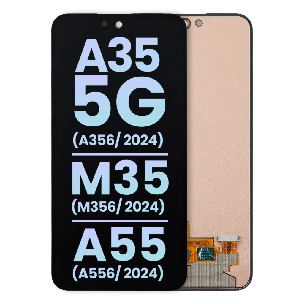 OLED Assembly Without Frame For Samsung Galaxy A35 5G (A356 / 2024) / M35 (M356 / 2024) / A55 (A556 / 2024) (Service Pack) (All Colors)