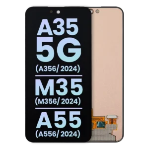 OLED Assembly Without Frame For Samsung Galaxy A35 5G (A356 / 2024) / M35 (M356 / 2024) / A55 (A556 / 2024) (Service Pack) (All Colors)