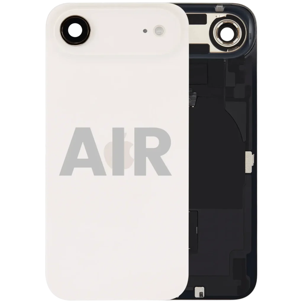 Back Glass W/ MagSafe Magnet & NFC & Flashlight Flex For iPhone Air (Used OEM Pull: Grade A) (Light Gold)