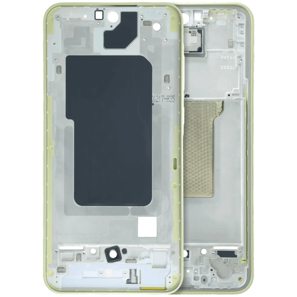 Mid-Frame Housing for Samsung Galaxy A35 5G (A356 / 2024) (Service Pack) (Lemon)
