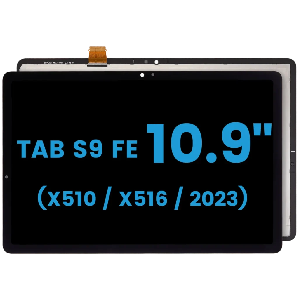 LCD Assembly Without Frame For Samsung Galaxy Tab S9 FE 10.9" (X510 / X516 ) (2023) (Aftermarket) (Black)