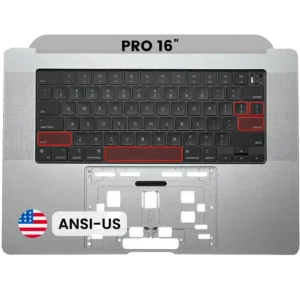 Top Case with Keyboard (ANSI US) For MacBook Pro 16" A2991 (2023) (Space Gray)