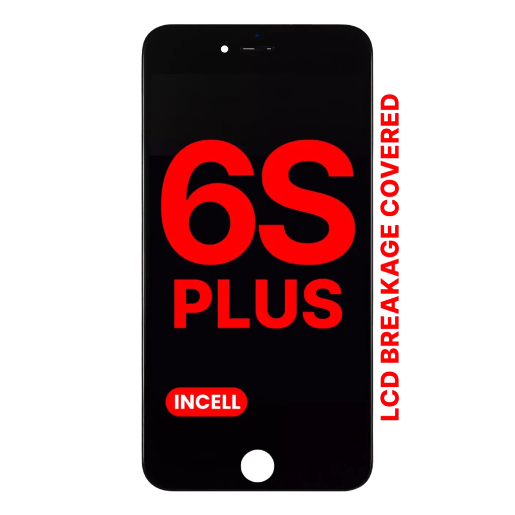 LCD Assembly With Steel Plate For iPhone 6S Plus (Aftermarket Pro: XO7 Incell) (Black)