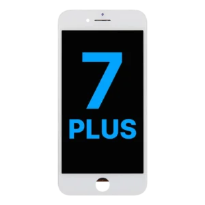 LCD Assembly With Steel Plate For iPhone 7 Plus (Aftermarket: AQ7) (White)